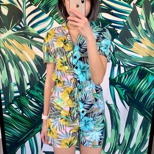 Urban Oufitters Tropical Romper